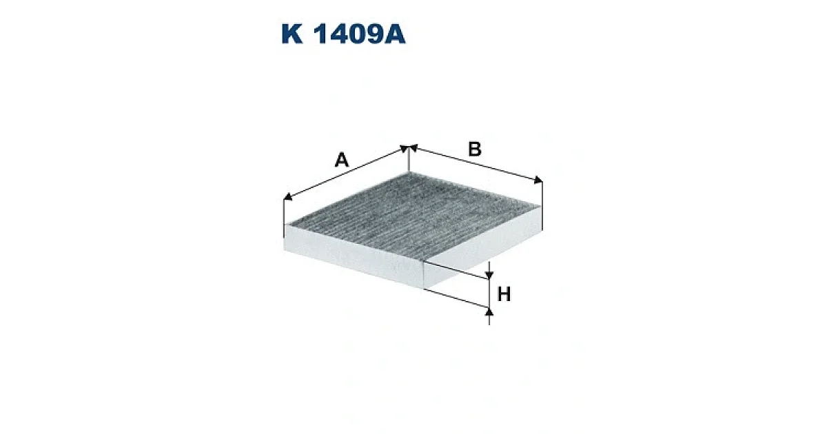 K1409A - FILTRON - Фильтр, воздух во внутренном пространстве