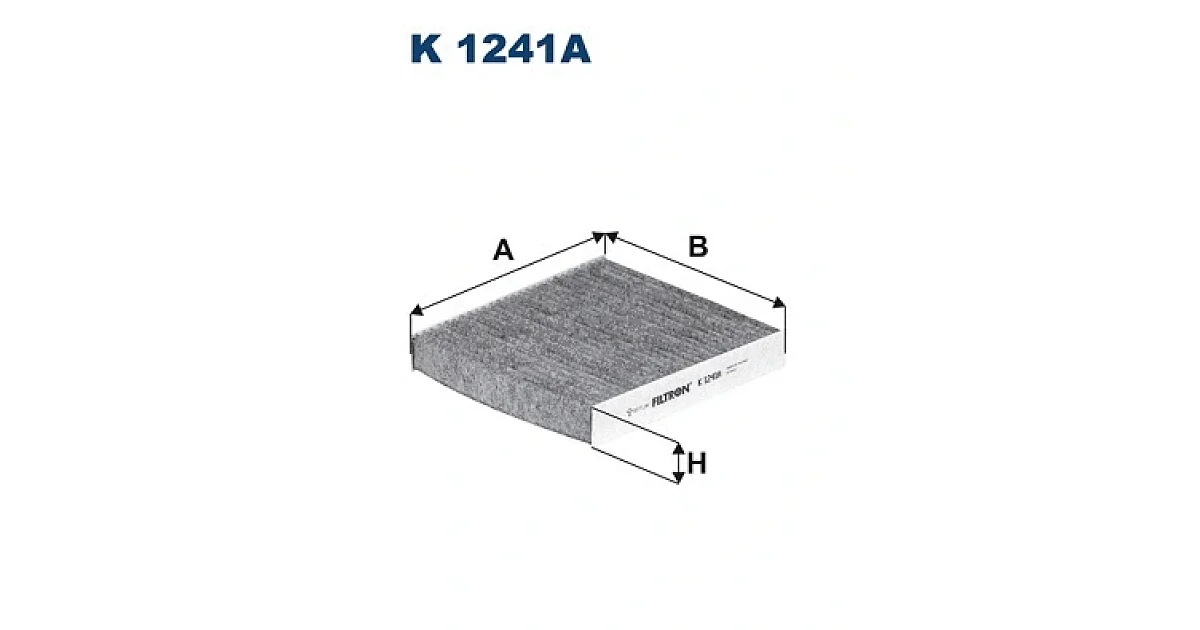 K1241A - FILTRON - Фильтр, воздух во внутренном пространстве