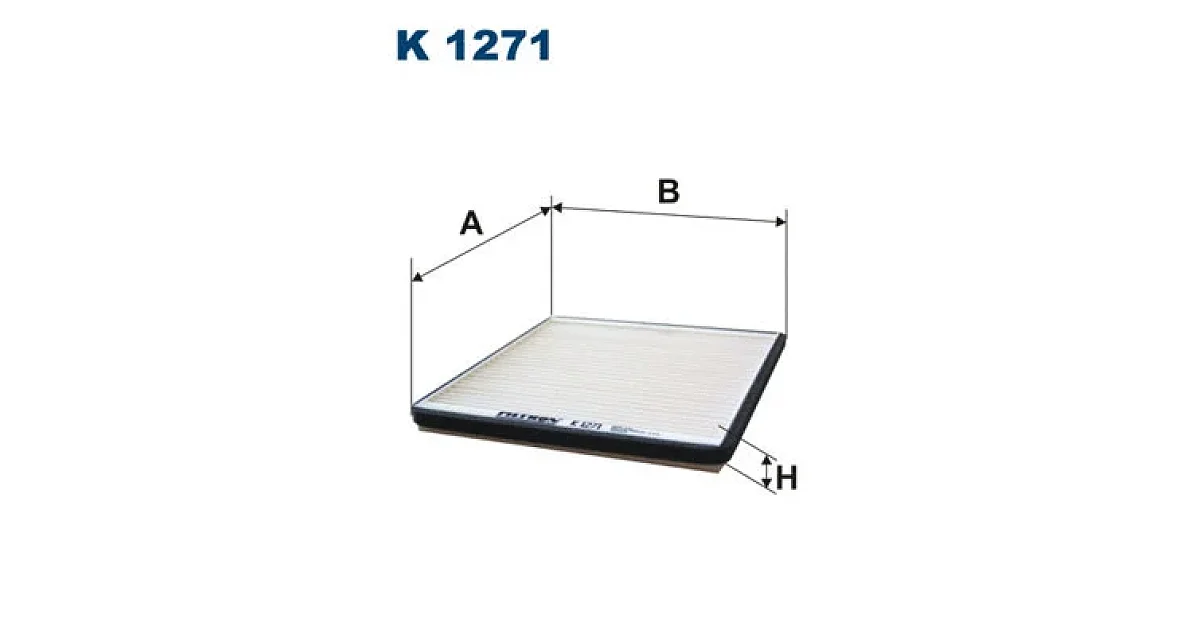 K1271 - FILTRON - Фильтр, воздух во внутренном пространстве