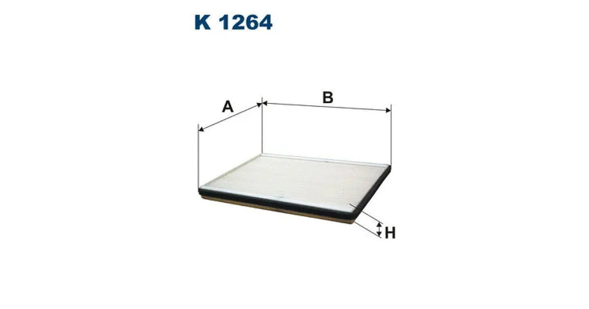 K1264 - FILTRON - Фильтр, воздух во внутренном пространстве
