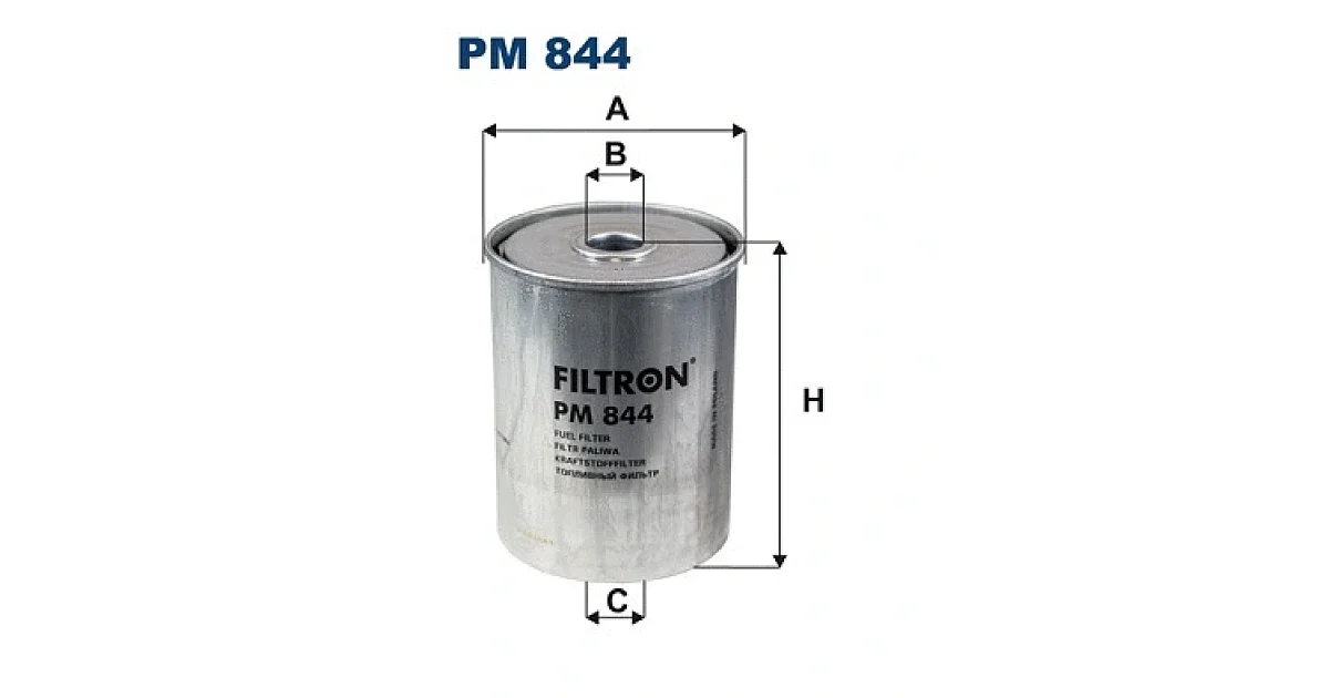 PM844 - FILTRON - Топливный фильтр