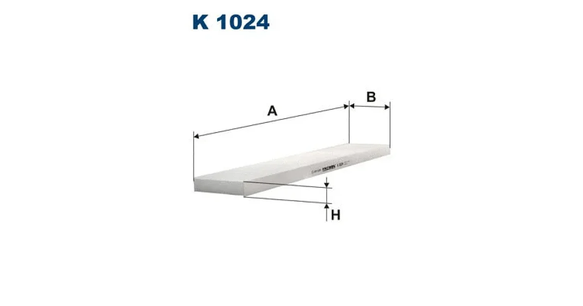 FILTRON K 1024, Фильтр, воздух во внутренном пространстве