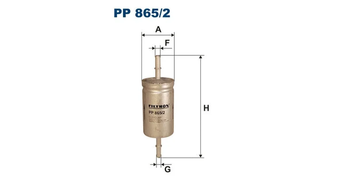 FILTRON PP 865/2, Топливный фильтр