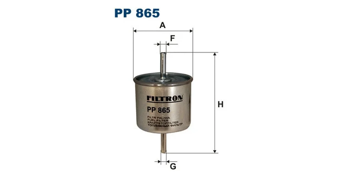 PP865 - FILTRON - Топливный фильтр