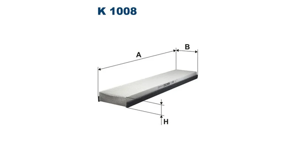 K1008 - FILTRON - Фильтр, воздух во внутренном пространстве