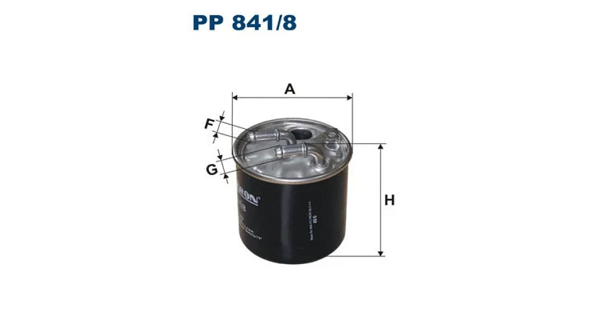 PP8418 - FILTRON - Топливный фильтр
