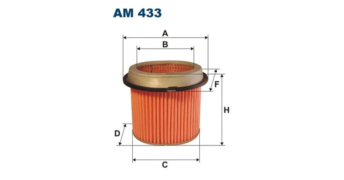 AM433 - FILTRON - Воздушный фильтр