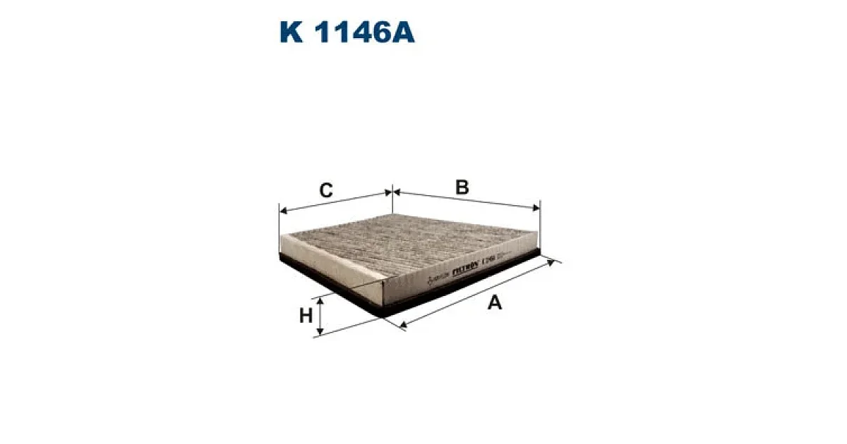 K1146A - FILTRON - Фильтр, воздух во внутренном пространстве