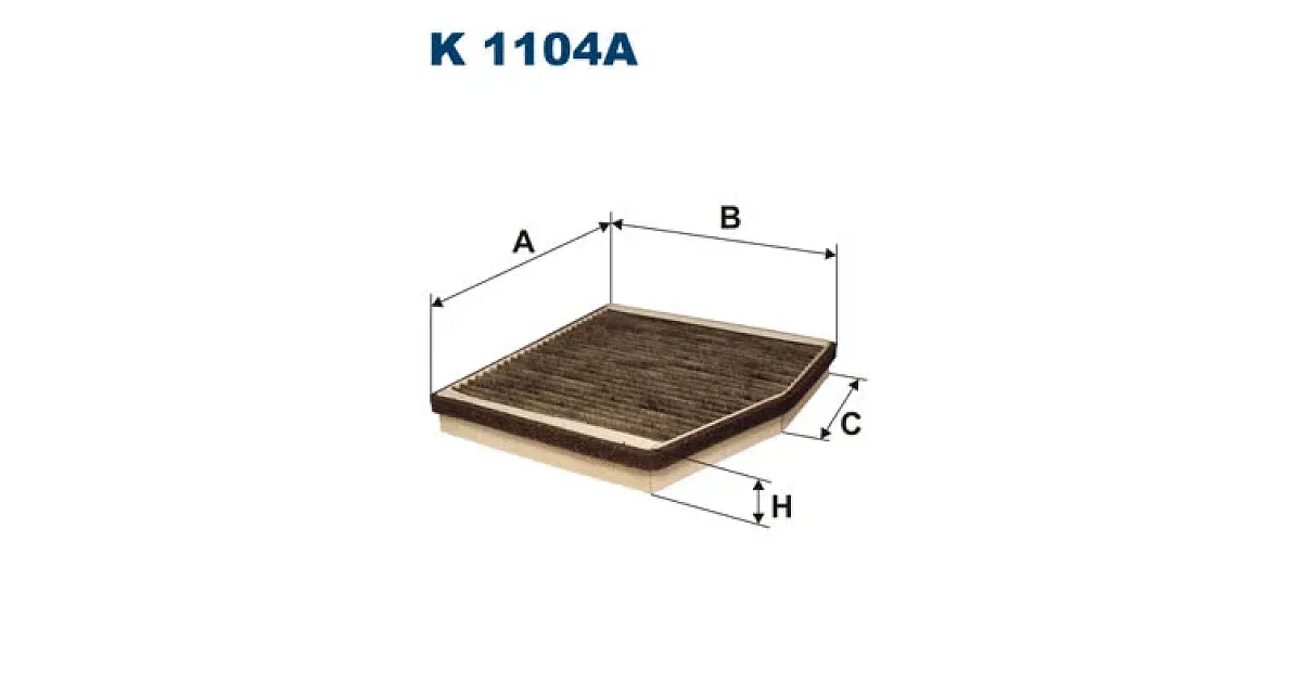 K1104A - FILTRON - Фильтр, воздух во внутренном пространстве
