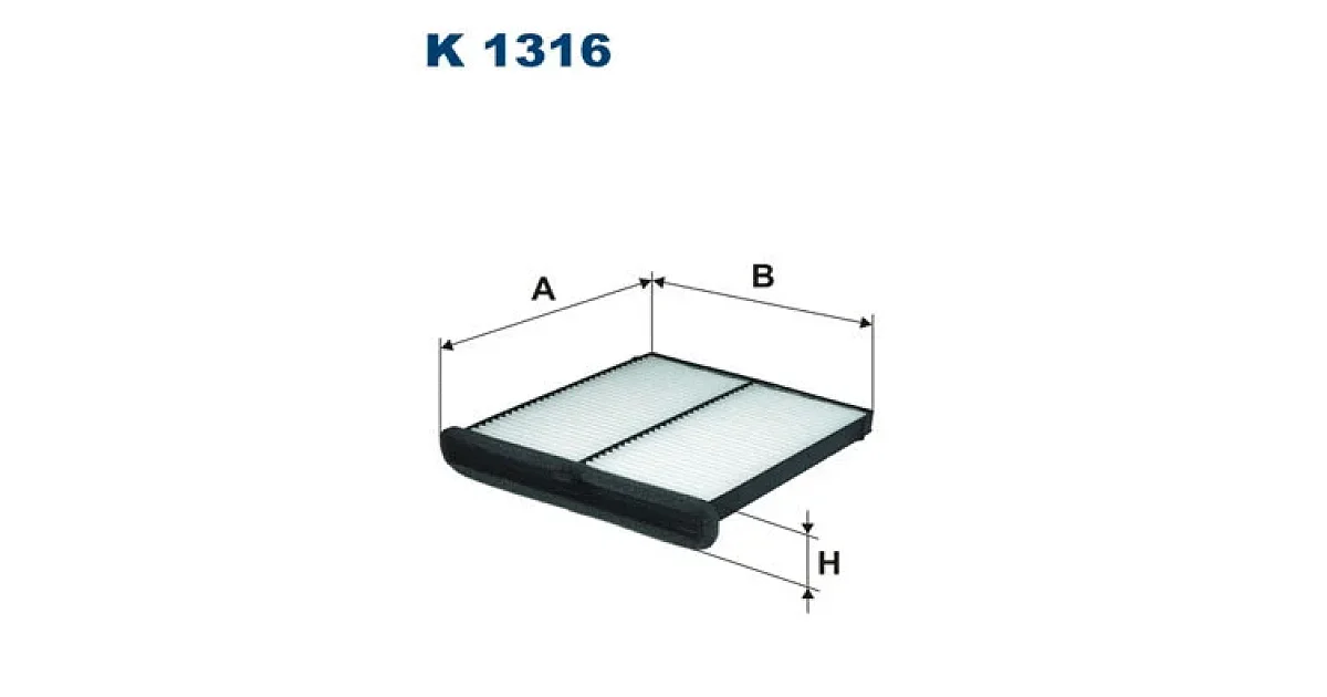 K1316 - FILTRON - Фильтр, воздух во внутренном пространстве