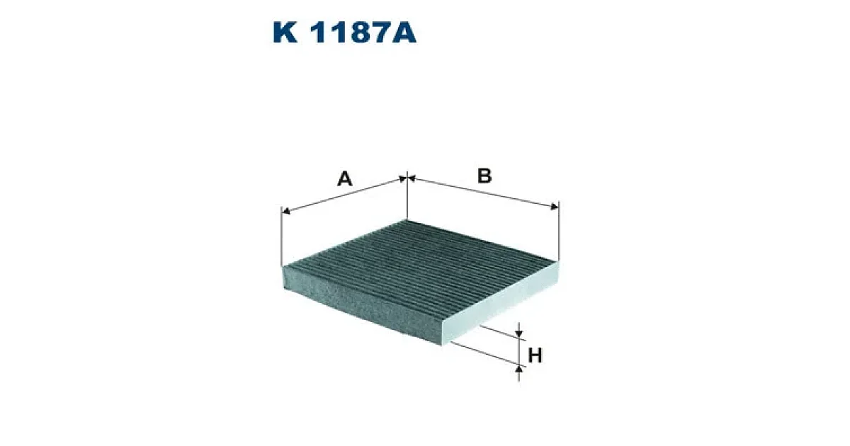 K1187A - FILTRON - Фильтр, воздух во внутренном пространстве