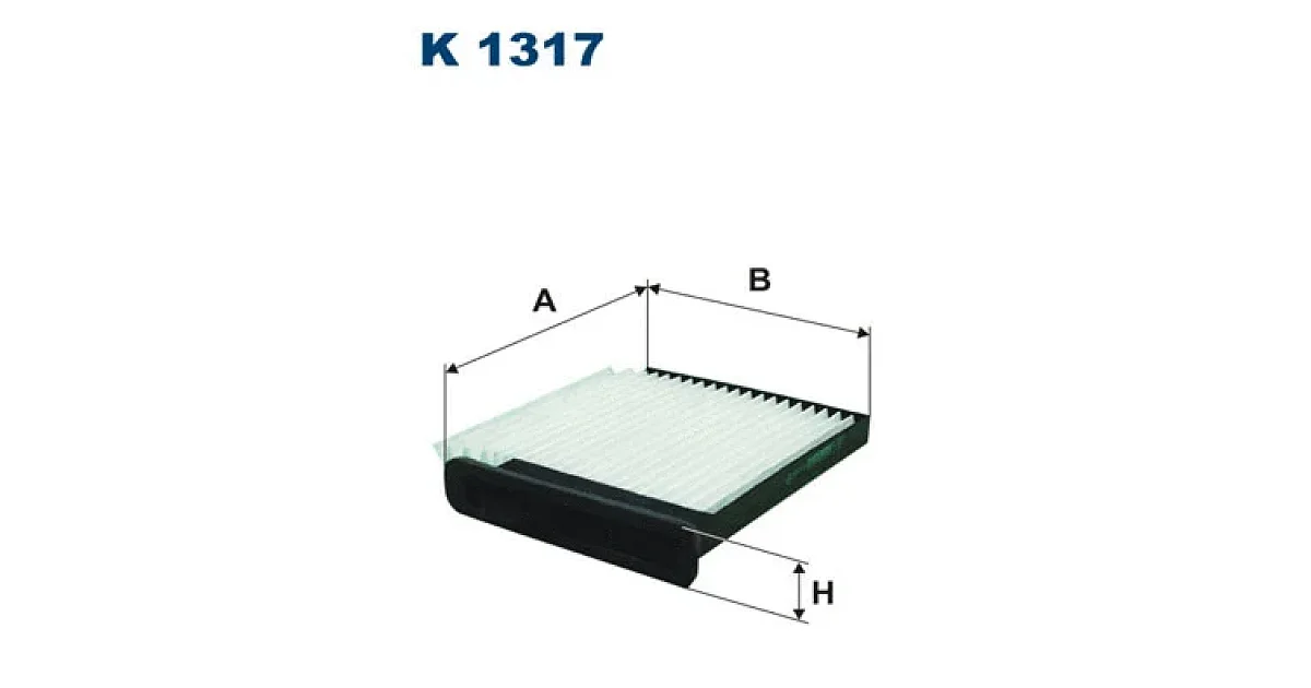 K1317 - FILTRON - Фильтр, воздух во внутренном пространстве