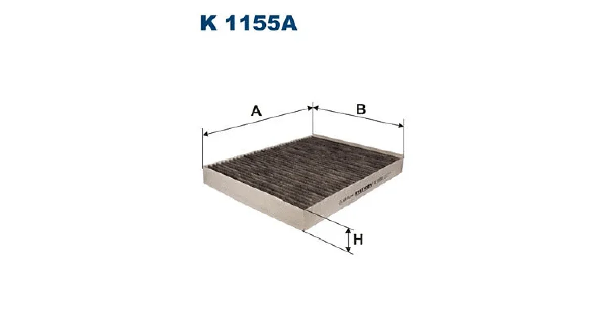 K1155A - FILTRON - Фильтр, воздух во внутренном пространстве