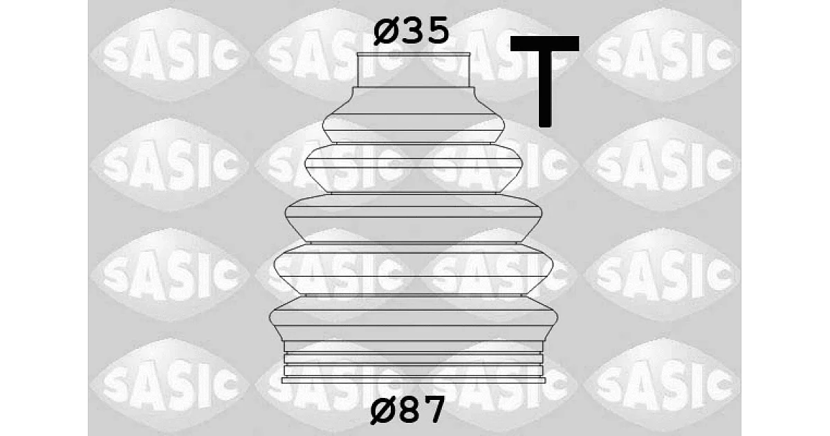 2933033 - SASIC - Комплект пыльника, приводной вал