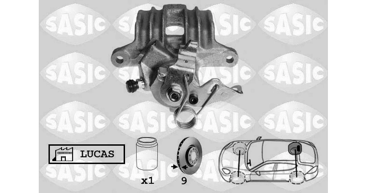 SASIC - 6506011 - Тормозной суппорт
