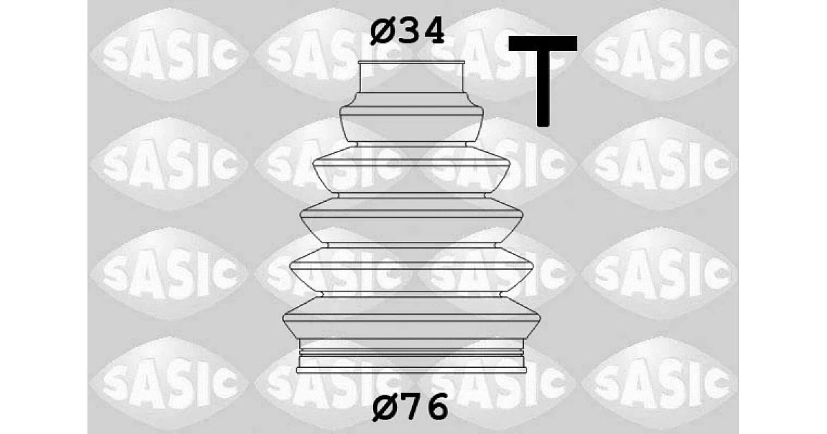2933203 - SASIC - Комплект пыльника, приводной вал