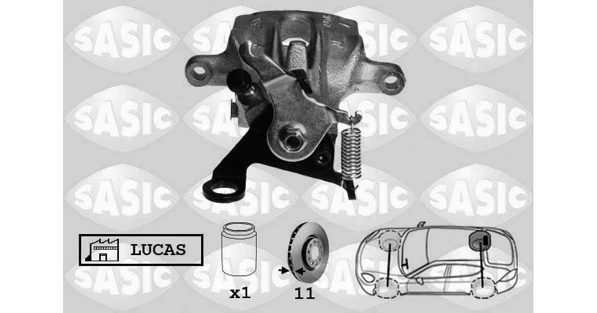 SASIC - 6506029 - Тормозной суппорт