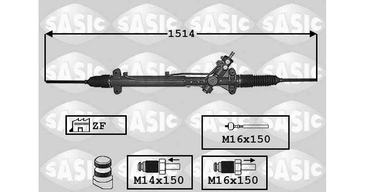 7006048 - SASIC - Рулевой механизм