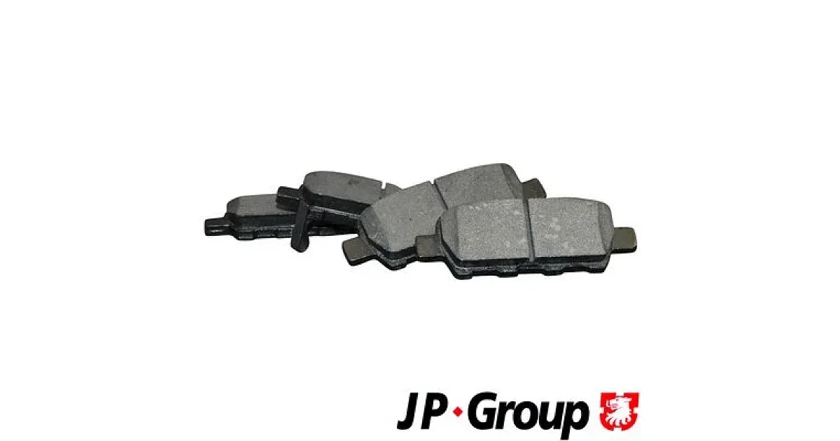 4063700610 - JP GROUP - Комплект тормозных колодок, дисковый тормоз