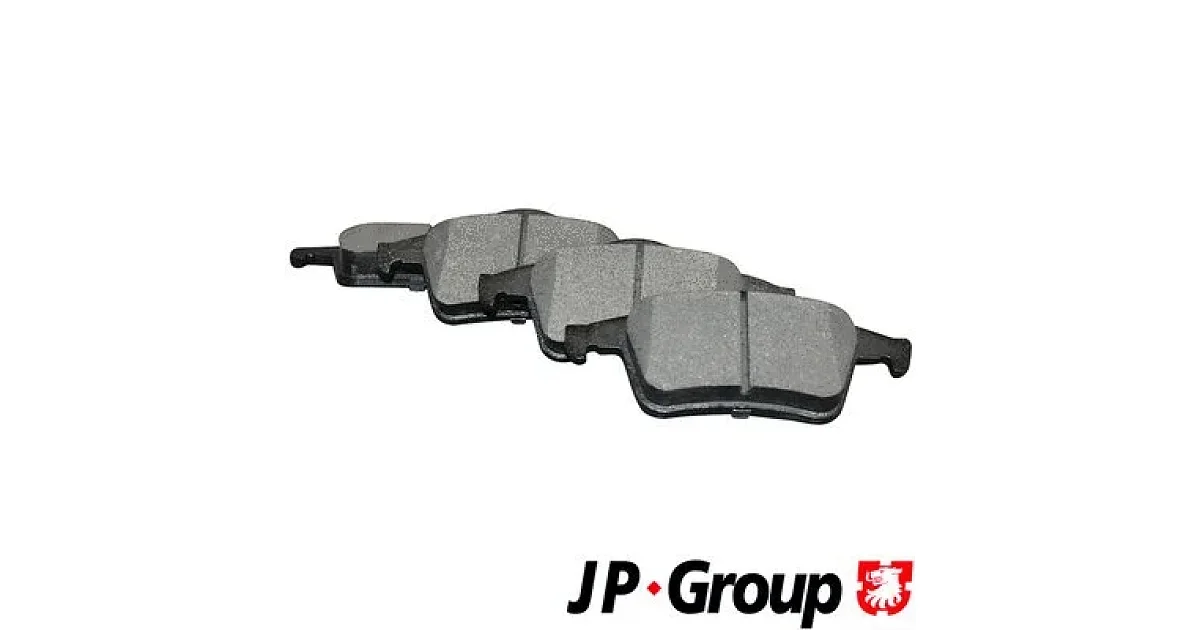 4963700410 - JP GROUP - Комплект тормозных колодок, дисковый тормоз