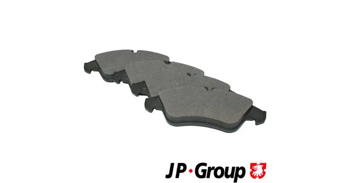 JP GROUP 1163601510, Комплект тормозных колодок, дисковый тормоз
