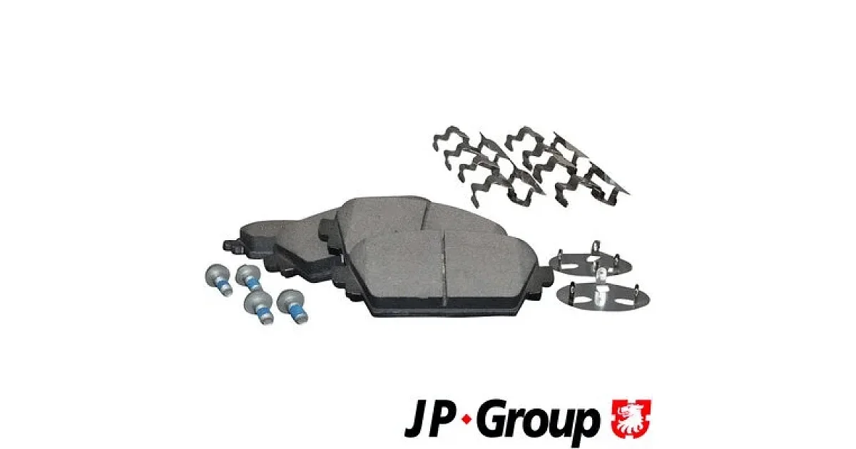 JP GROUP 3463600510, Комплект тормозных колодок, дисковый тормоз