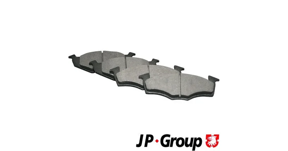 JP GROUP 1163600810, Комплект тормозных колодок, дисковый тормоз