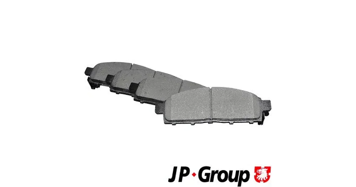 3963600210 - JP GROUP - Комплект тормозных колодок, дисковый тормоз