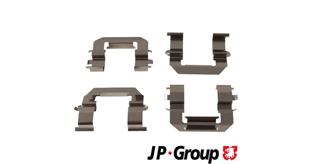 JP GROUP 1264005010, Комплектующие, колодки дискового тормоза