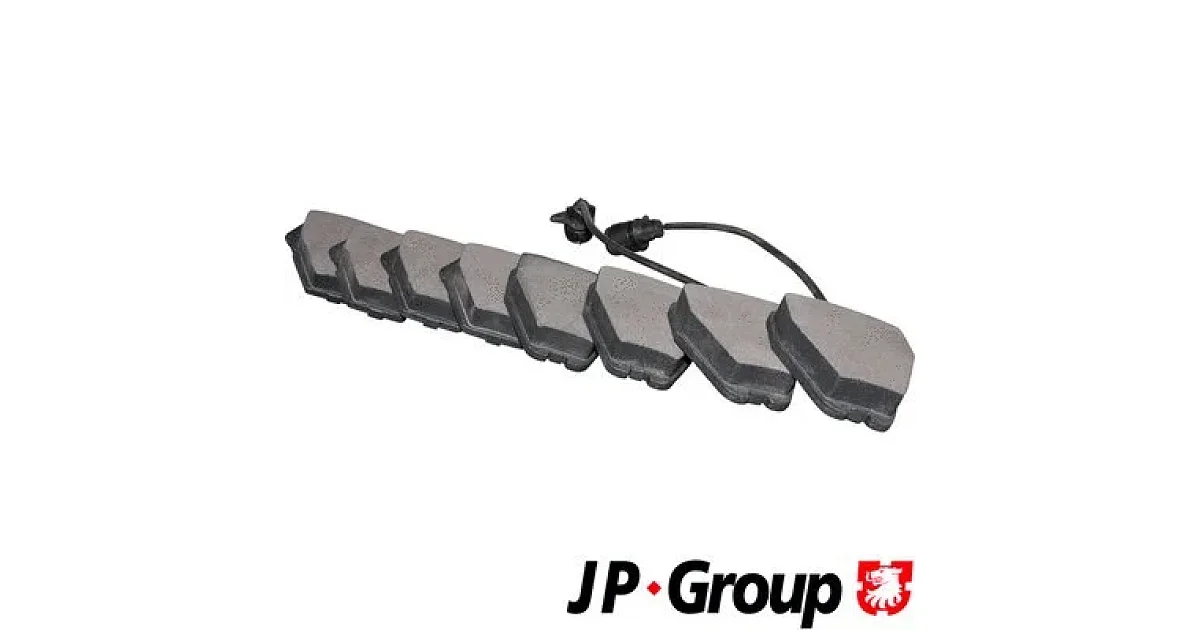 1163602710 - JP GROUP - Комплект тормозных колодок, дисковый тормоз