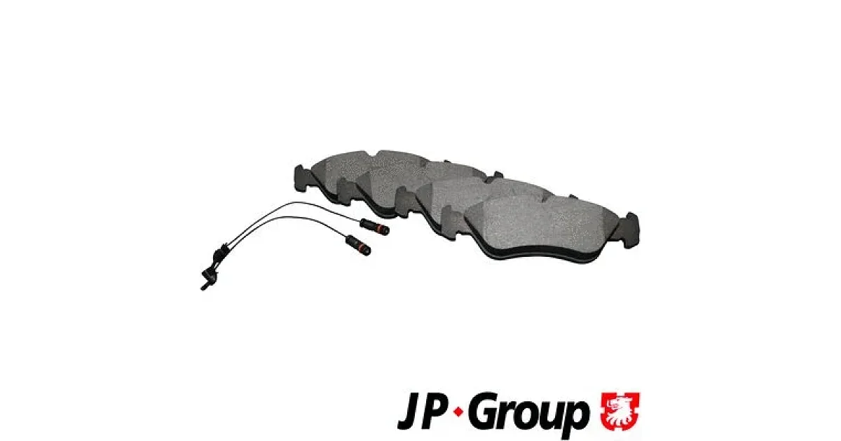 1163705510 - JP GROUP - Комплект тормозных колодок, дисковый тормоз