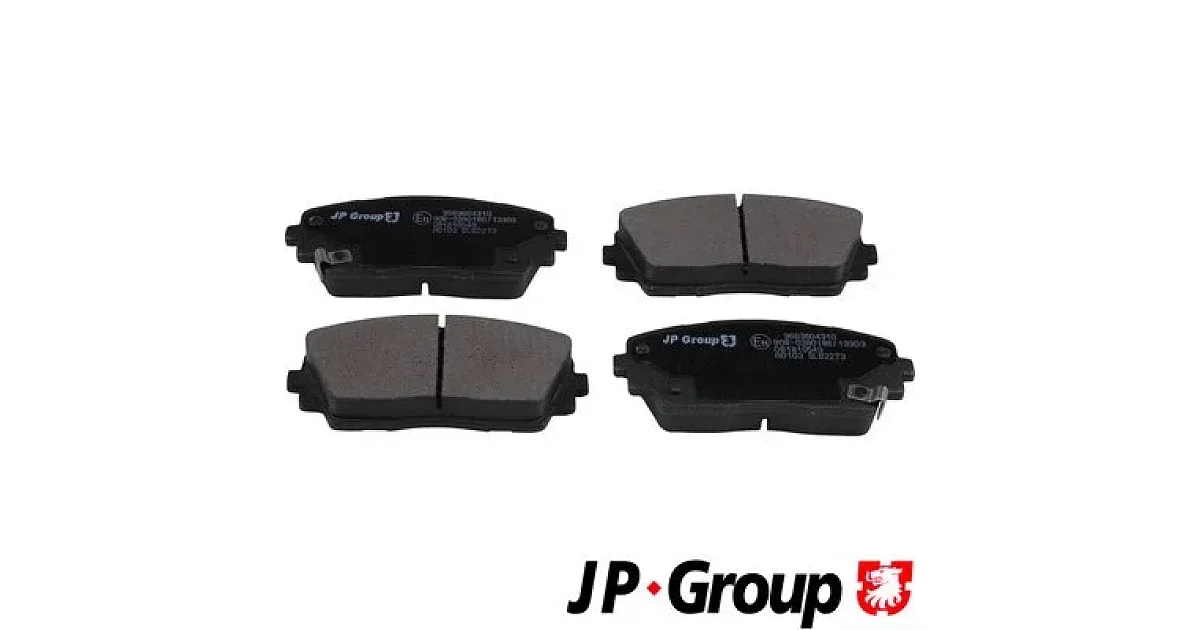 3663604310 - JP GROUP - Комплект тормозных колодок, дисковый тормоз