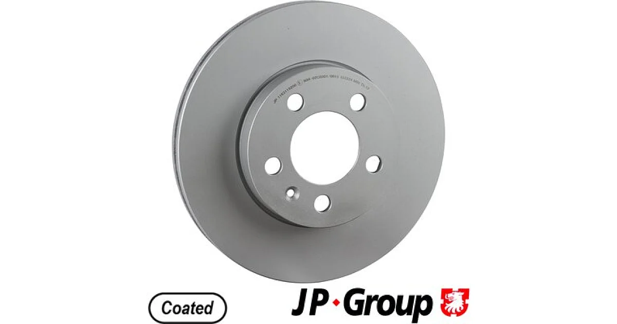 JP GROUP 1163119200, Тормозной диск