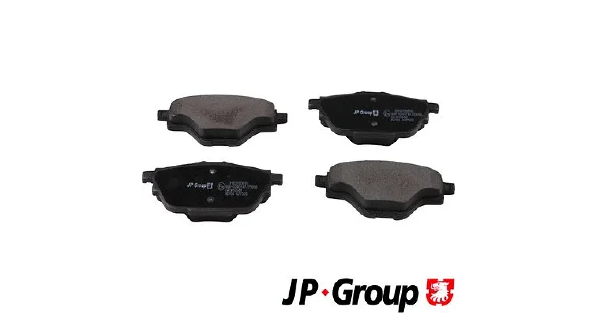 3163700610 - JP GROUP - Комплект тормозных колодок, дисковый тормоз