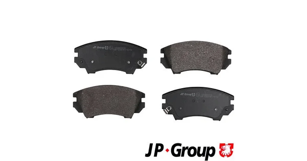 1263602410 - JP GROUP - Комплект тормозных колодок, дисковый тормоз