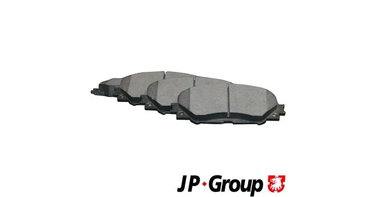4863601310 - JP GROUP - Комплект тормозных колодок, дисковый тормоз