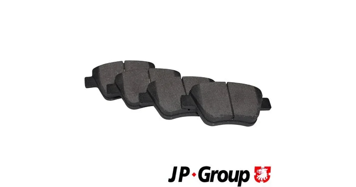 1163707210 - JP GROUP - Комплект тормозных колодок, дисковый тормоз