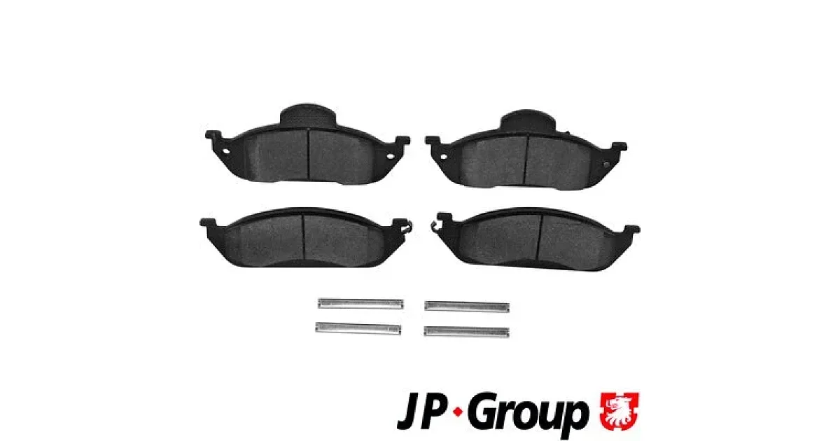 JP GROUP 1363601110, Комплект тормозных колодок, дисковый тормоз