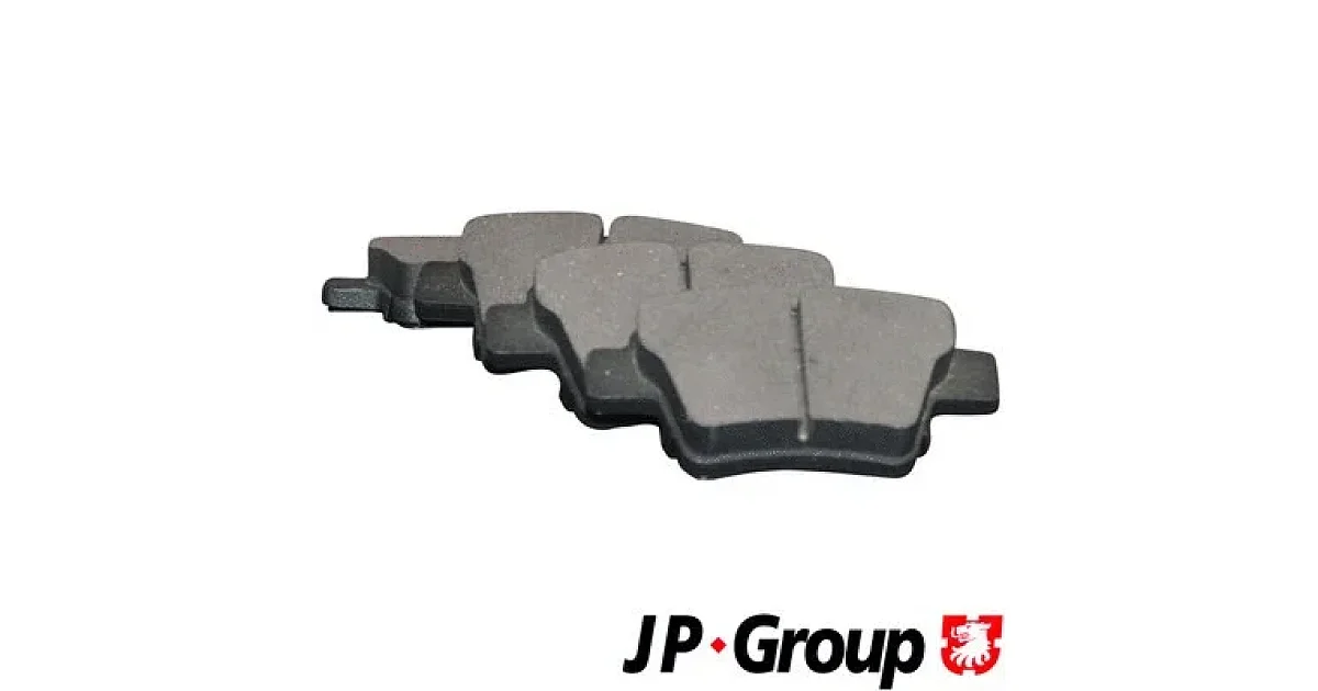 4163700410 - JP GROUP - Комплект тормозных колодок, дисковый тормоз
