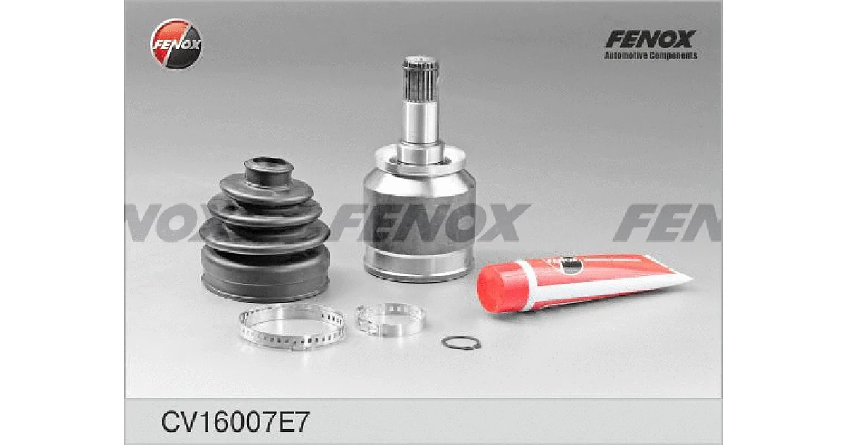 CV16007E7 - FENOX - Шарнирный комплект, приводной вал
