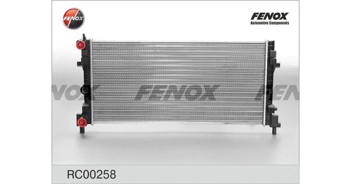 RC00258 - FENOX - Радиатор, охлаждение двигателя