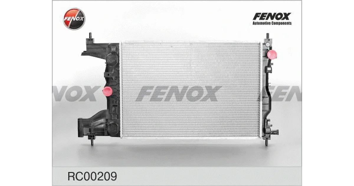 RC00209 - FENOX - Радиатор, охлаждение двигателя
