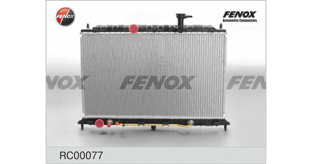 RC00077 - FENOX - Радиатор, охлаждение двигателя