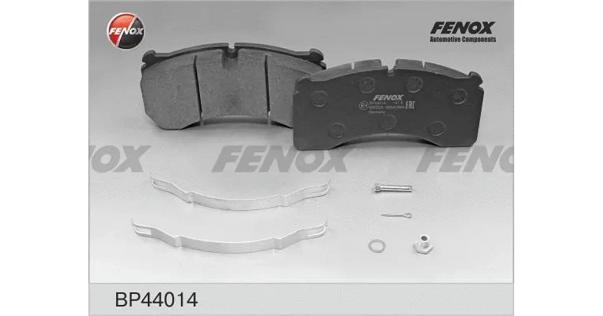 BP44014 - FENOX - Комплект тормозных колодок, дисковый тормоз