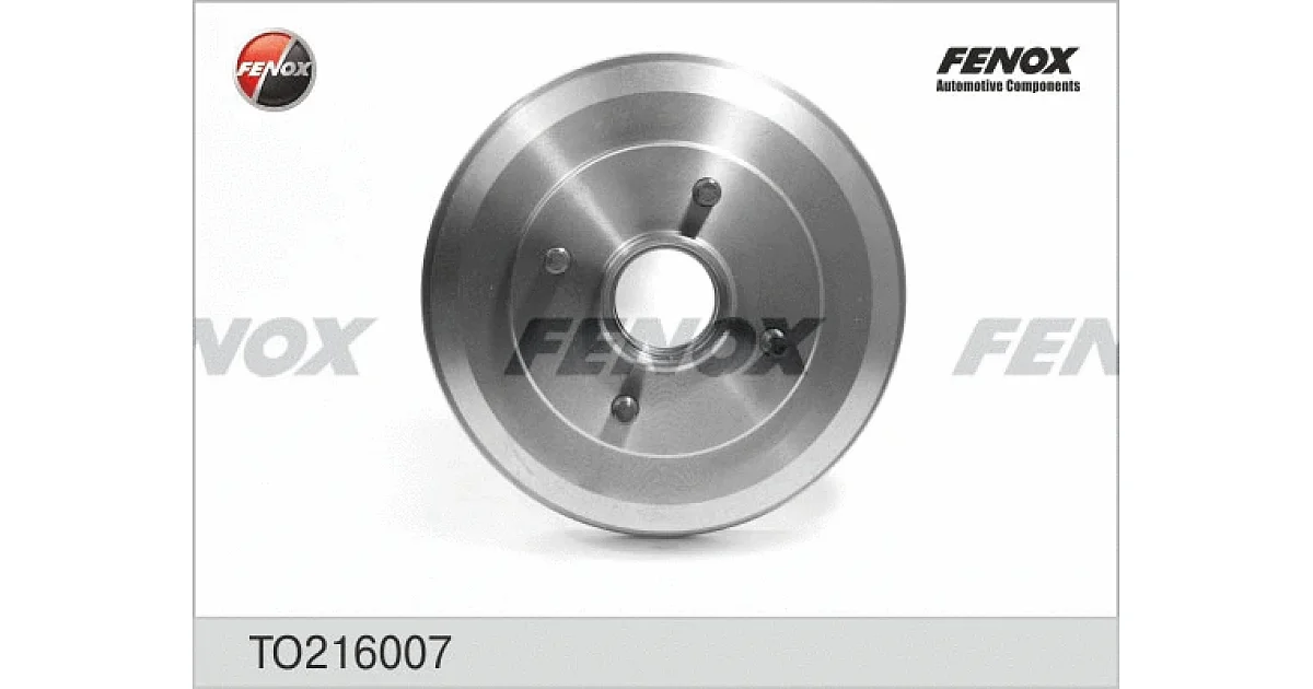 TO216007 - FENOX - Тормозной барабан