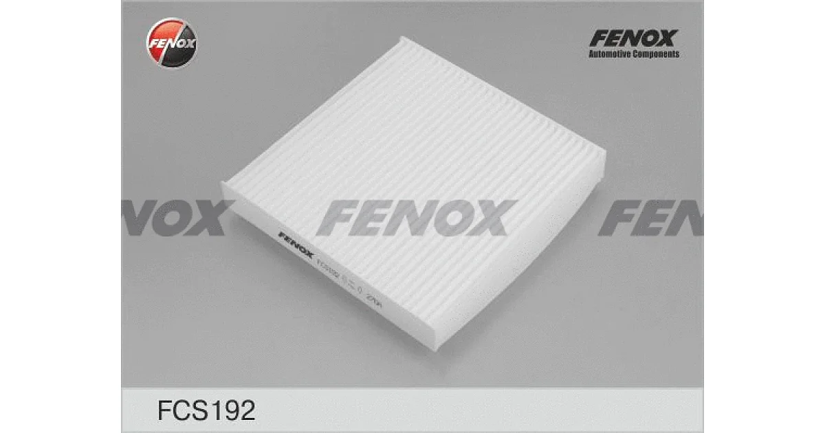 FENOX FCS192, Фильтр, воздух во внутренном пространстве