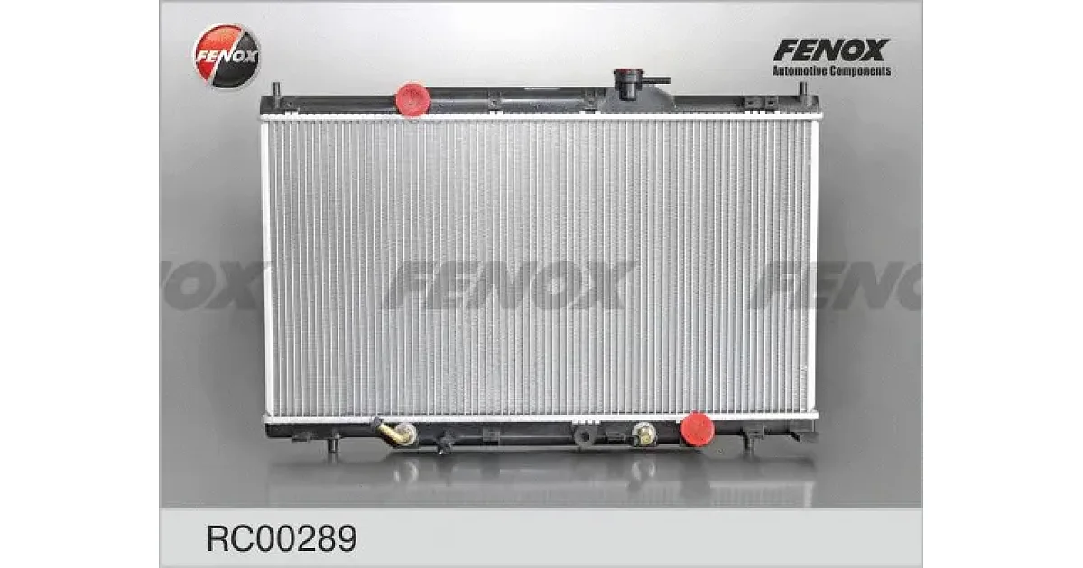 RC00289 - FENOX - Радиатор, охлаждение двигателя