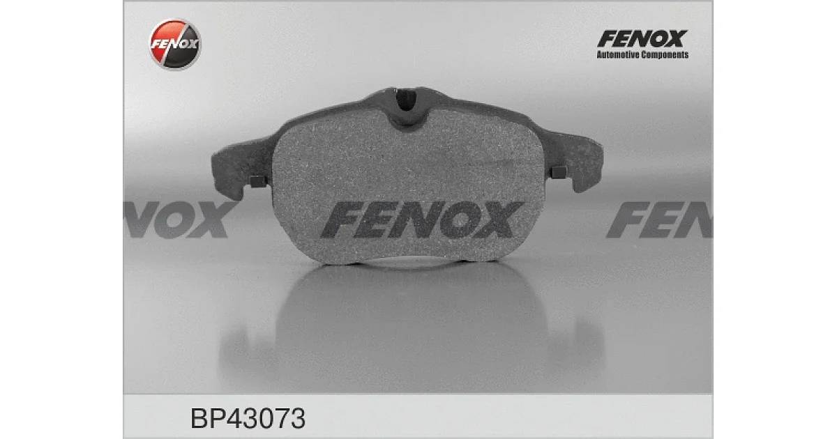 BP43073 - FENOX - Комплект тормозных колодок, дисковый тормоз