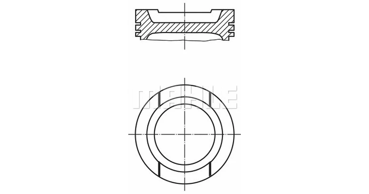 MAHLE 033 20 02, Поршень