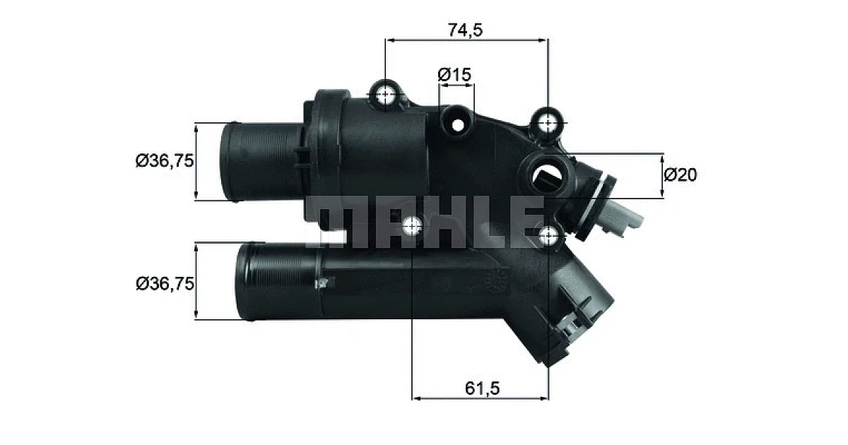 TH4683 - MAHLE - Термостат, охлаждающая жидкость